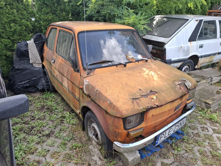 Fiat 126p Maluch 1984 ST Fotele lotnicze