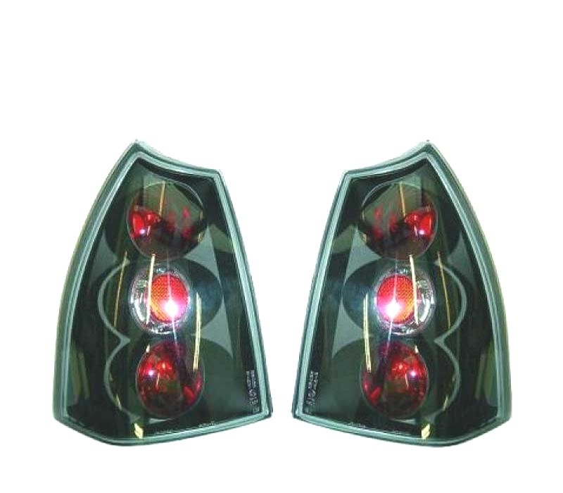 FAROLINS TRASEIROS PEUGEOT 307 SW 01-05 PRETO
