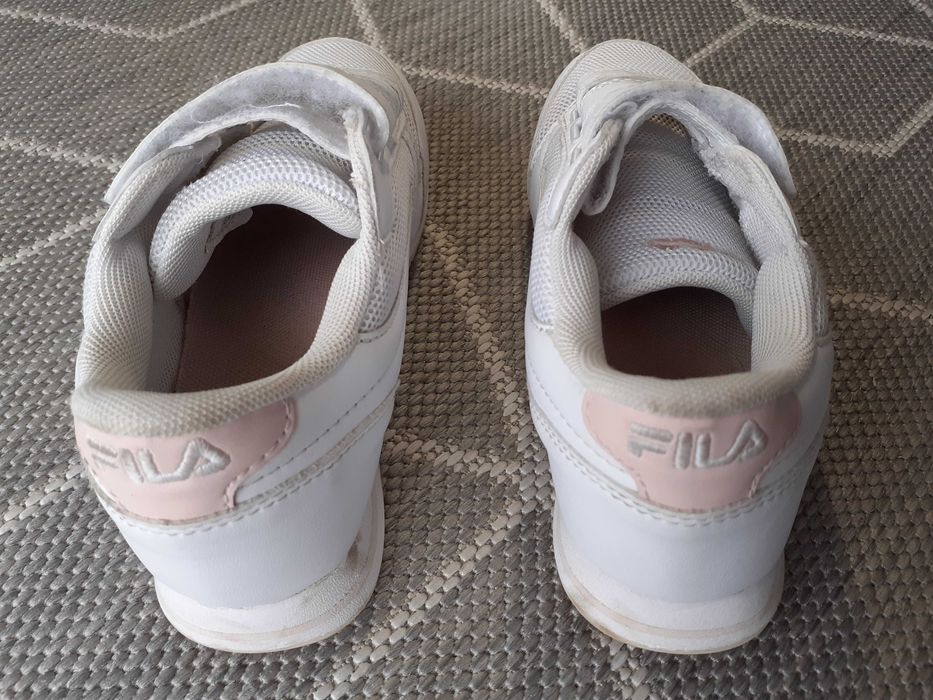 buty Fila rozmiar 35 Orbit M Velcro White-Peach Whip