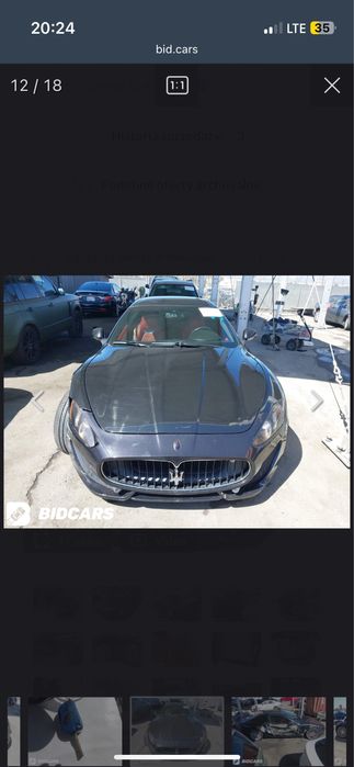 Maserati Granturismo części , silnik skrzynia