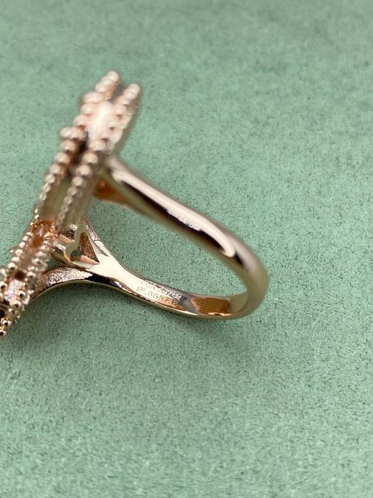 Сережки клевер в стиле Van Cleef