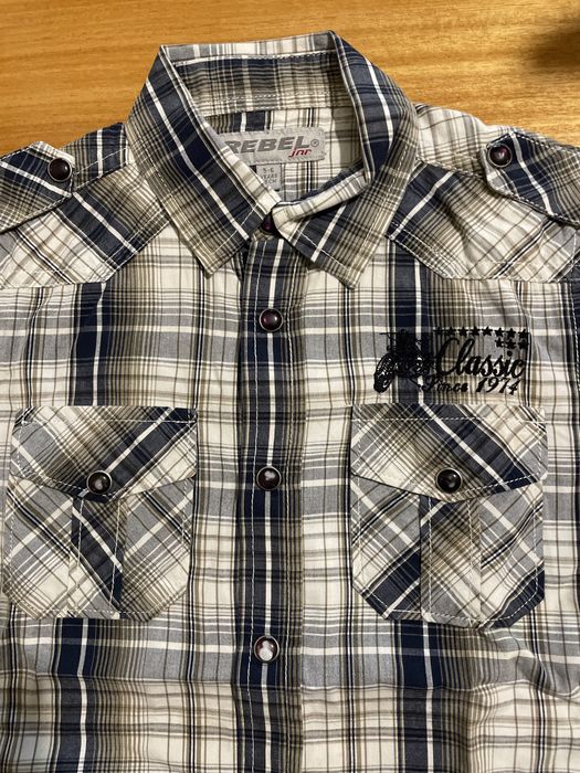 Camisa de crianca (5-6 anos)