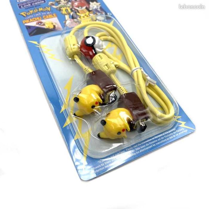 Link Cable Gameboy edição especial Pokemon/Pikachu Selado e NOVO
