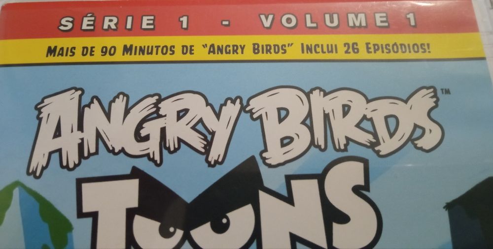 DVD infantil "Angry Birds" Toons Usado