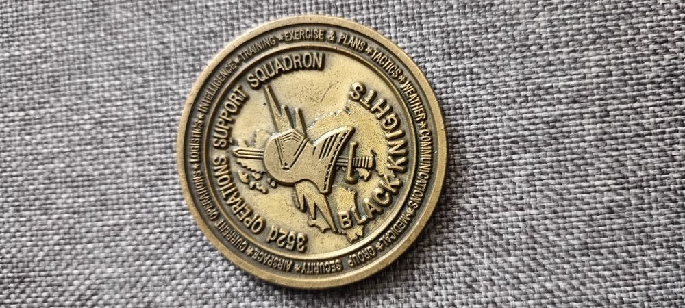 Challenge Coin 352 SOG Air Commandos - Special Operations - RAF Milden