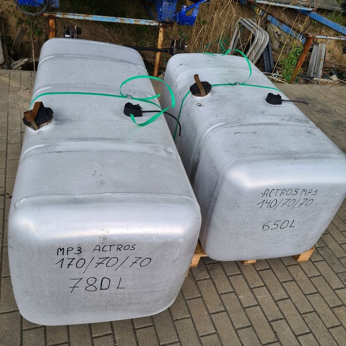 zbiornik paliwa 780 l 650 l mercedes actros mp 3 a9344700401