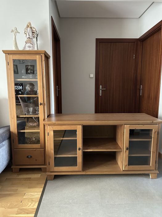 Komoda i Witryna Ikea Leksvik