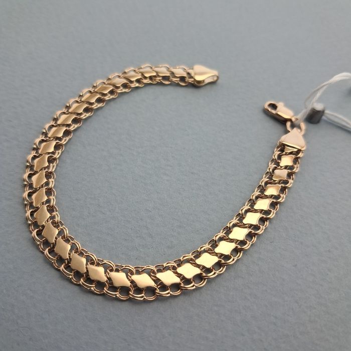 Золотой браслет 5,77 грамм 17 см Золотий браслет Золото 585 проба