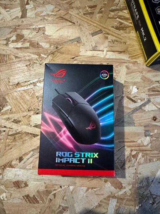 Teclado Corsair strafe mk 2 silent e Rato rog strix impact ii