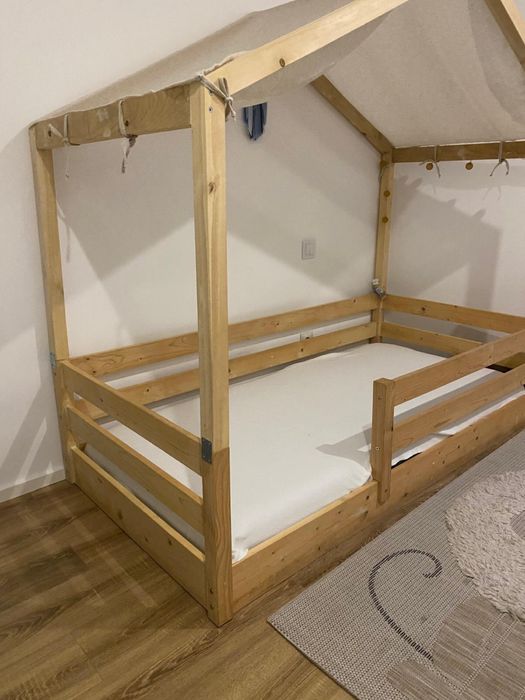 Cama crianca tipo casa