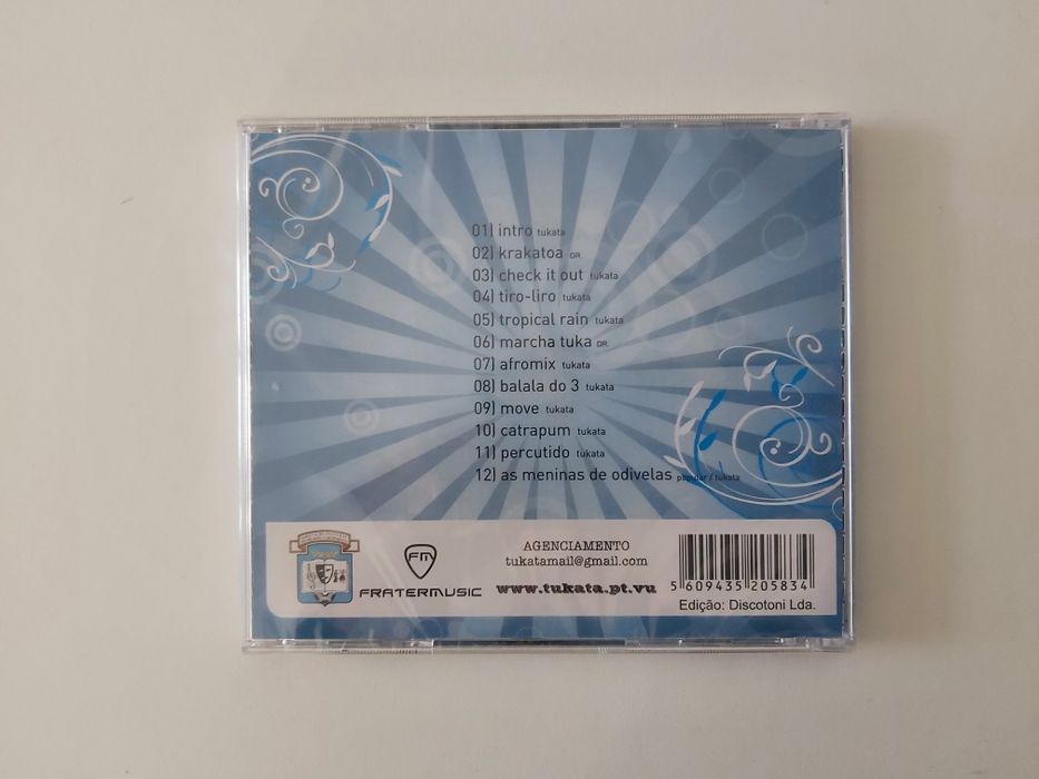 Cd musica TUKATA  orquestra de percussão
