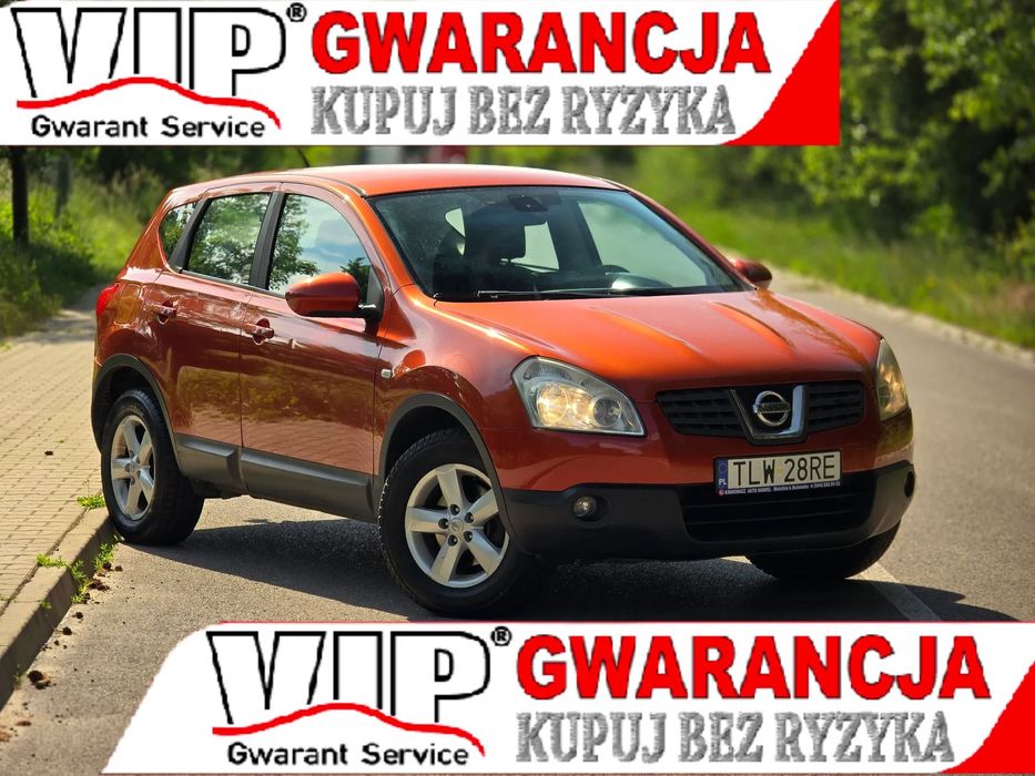 Nissan Qashqai 2007r._1,6B_115KM_Kamera_Cofania_Nawigacja_Zarejestrowany