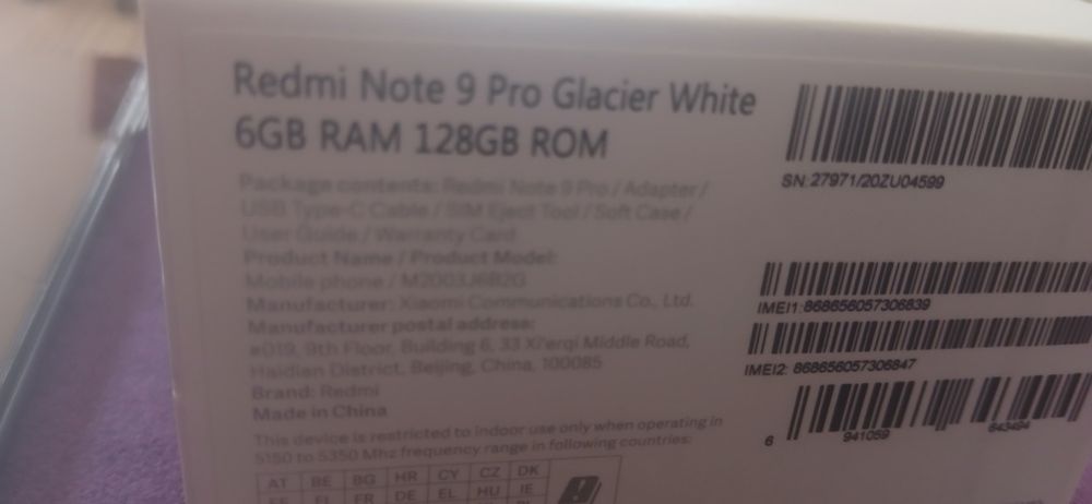Redmi Note 9 Pro