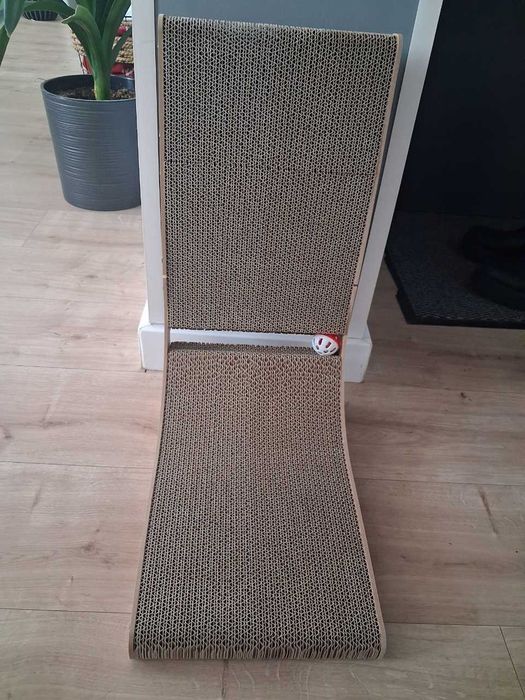 Drapak kartonowy dla kota Springos legowisko z tektury