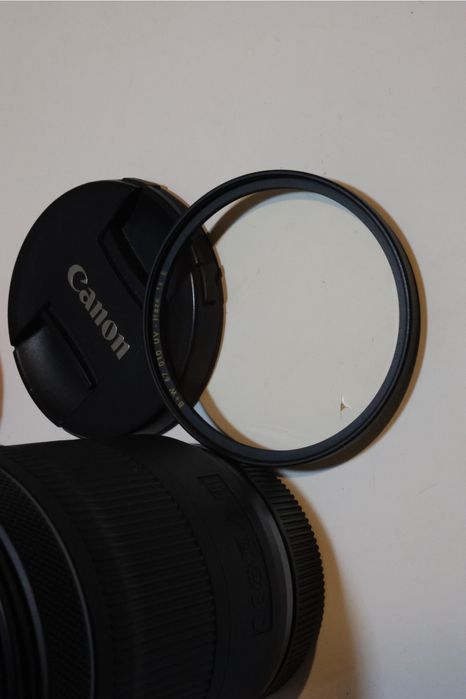 Canon RF 24–105mm f/4–7.1 IS STM – Como Nova (Filtro Incluído)
