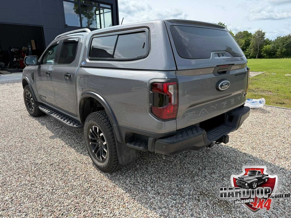 Zabudowa  Hardtop Ford Ranger 2023+ szyby przesuwne/podnoszone