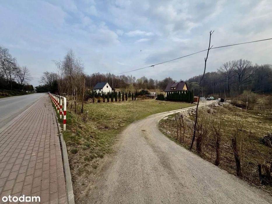 Działka budowlana 13ar Siepraw