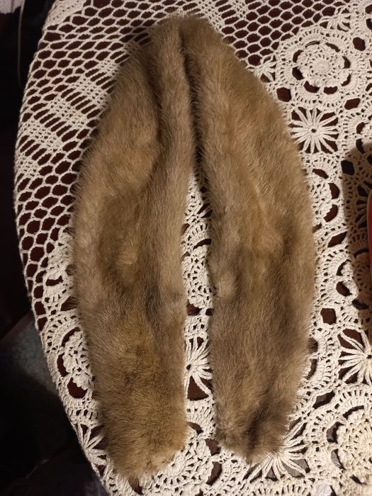 Воротник натуральный мех норка фабричный