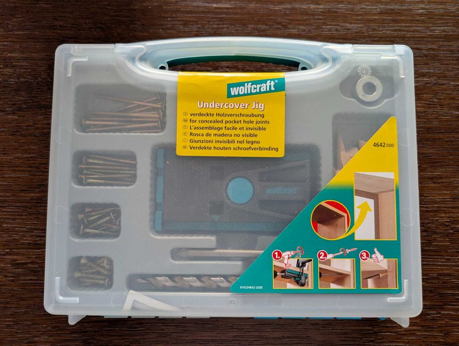 WOLFCRAFT Zestaw do niewidocznych połączeń