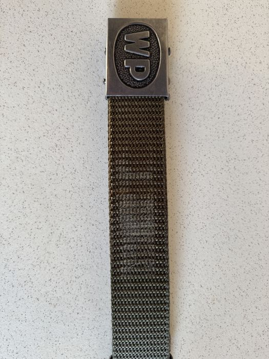 Pas parciany z klamrą WP i z 2 bojówkami dla kolekcjonerów