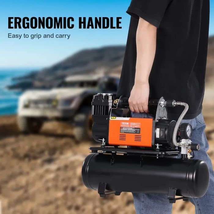Compressor Vevor 12V 6L Novo