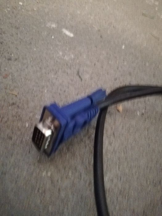 Kabel multimedialny vga d-sub kabelek przewód do telewizora ekranu