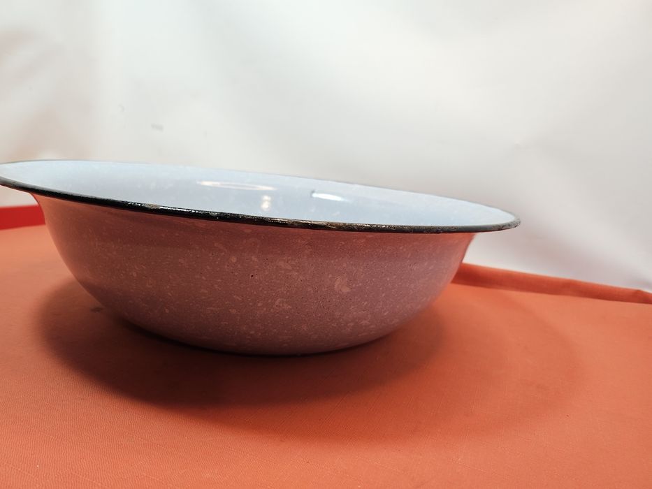 Emaliowana miska 40 cm PRL