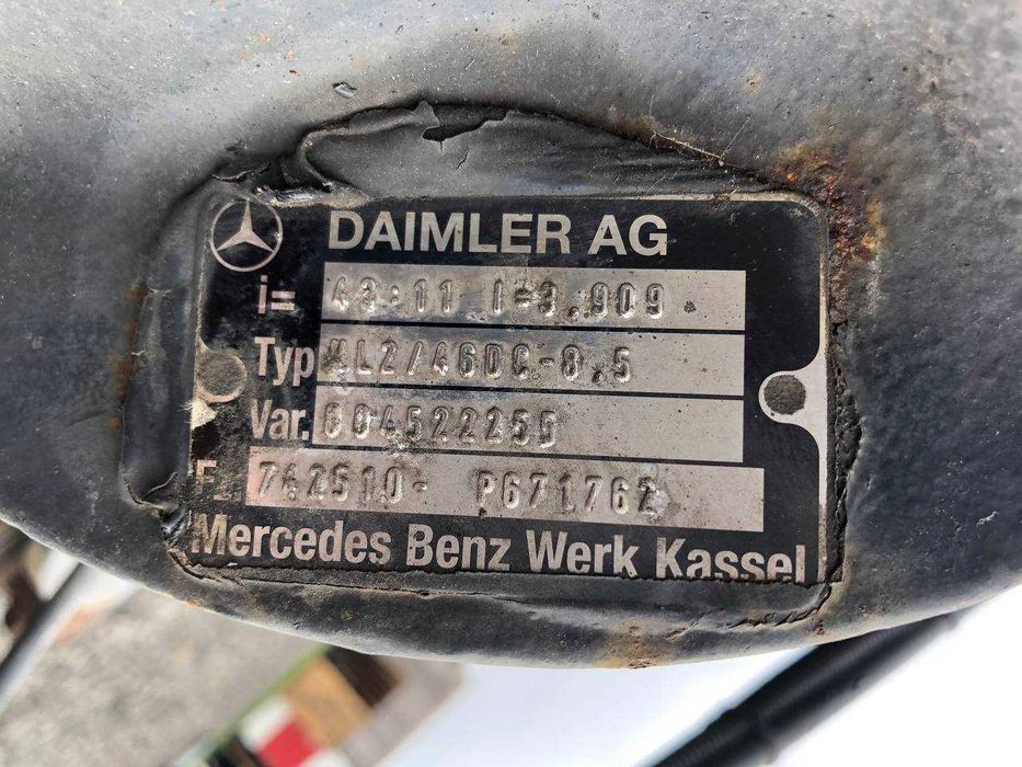 Міст Mercedes Atego 822, R17.5 пневматичний (пневмо) задній Атего