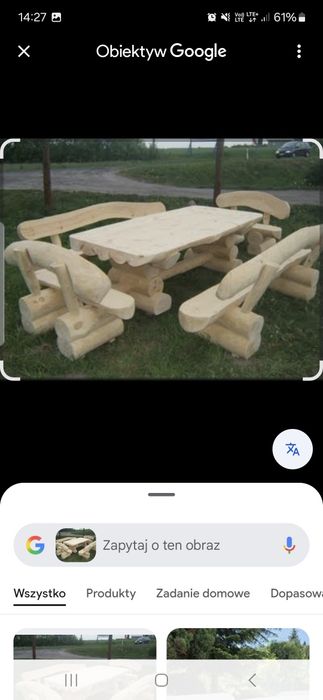 Zestaw mebli ogrodowych