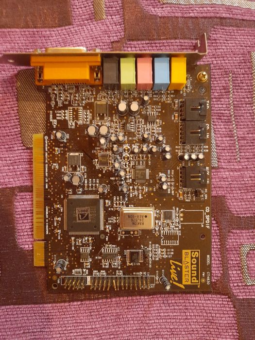 Karta Dźwiękowa Creative Sound blaster Live 5.1 CT4830 PCI