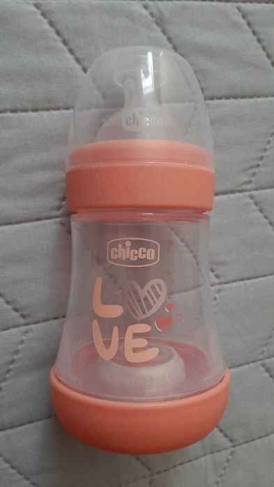 Пляшечка пластик Chicco PERFECT 5 Love 150 мл від народження