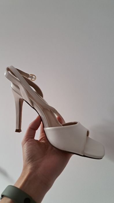 Białe buty ślubne, białe, rozmiar 38