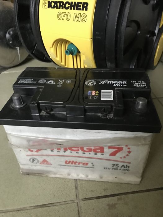 акумулятор Amega Ultra 75Ah 790A
