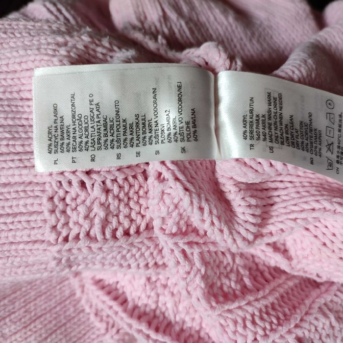 Sweterek różowy H&M