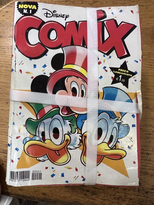Lote 20 Revistas Disney Comix (N.º 1 ao 20) – Edição Portugal