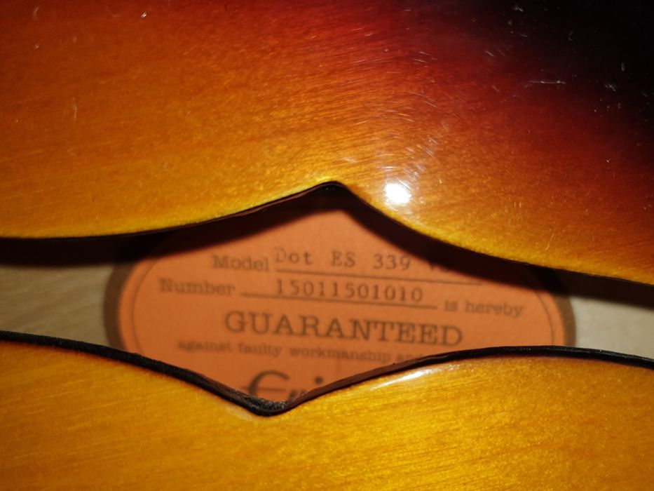 Epiphone ES339  pickups gibson 57