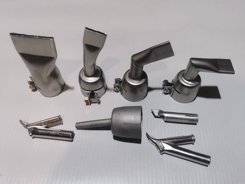 Щелевые насадки для ПВХ мембраны. Лайнера. Насадки под пруток Leister