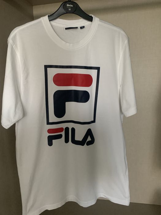 T-shirt branca da Fila