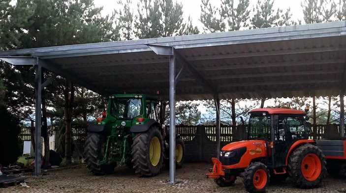 Hala stalowa ocynkowana 11x16