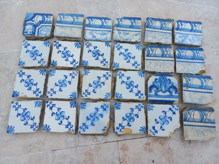 Azulejos pombalinos século XVIII