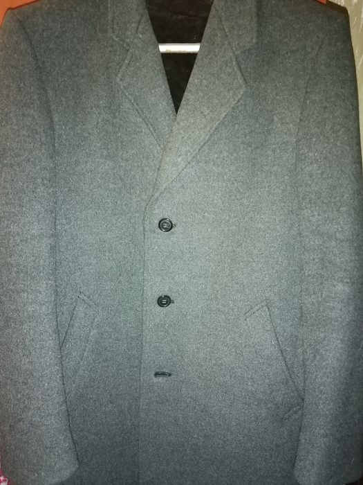 Мужское пальто со съёмной тёплой  подкладкой