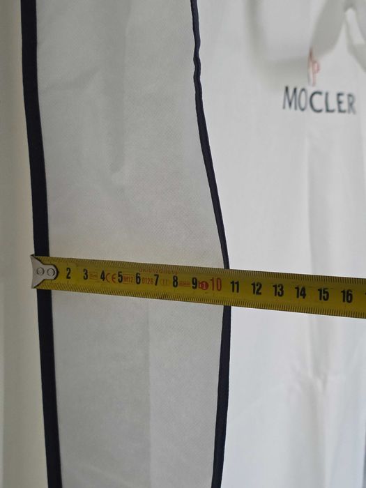 Чохол для одягу Moncler оригінал, 110x60x10 см. новий.