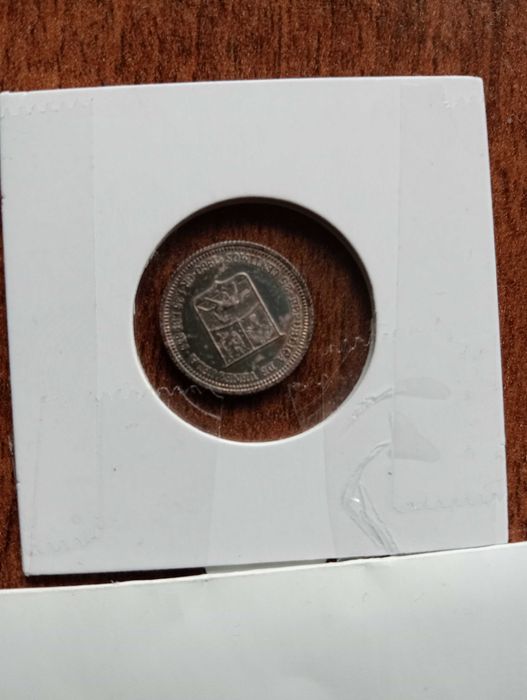 Moeda Bolivar Prata Ano 1960