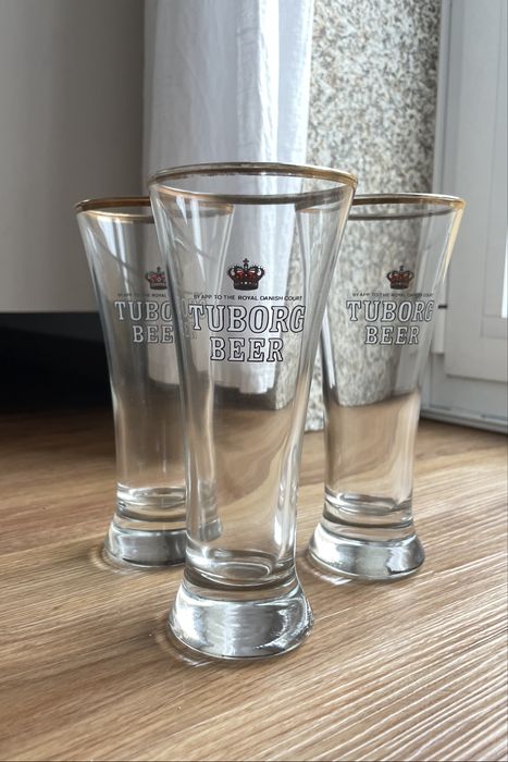 Copos de cerveja Tuborg