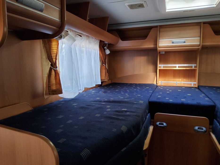 Autocaravana integral detheefs cama gemeas ou unida