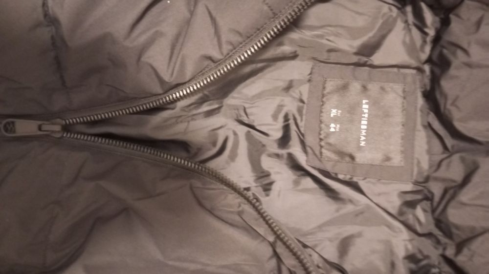 Casaco Puffer LEFTIESMAN - Novo, Tamanho XL (44) Super Quente!