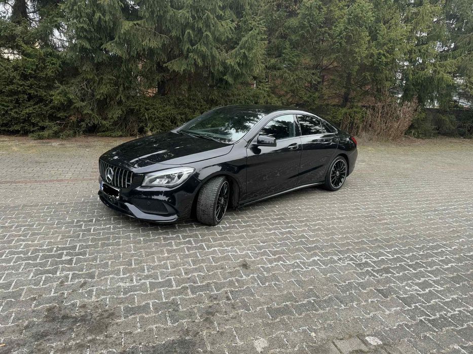Mercedes-Benz CLA CLA250 Amg pakiet, zadbany, full black