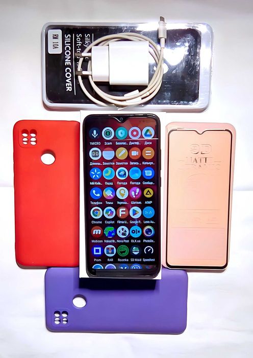Идеальный Xiaomi Redmi 9C (2/32GB) Состояние нового! Полный комплект
