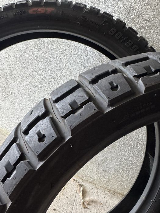 Pneus originais cfmoto 450mt