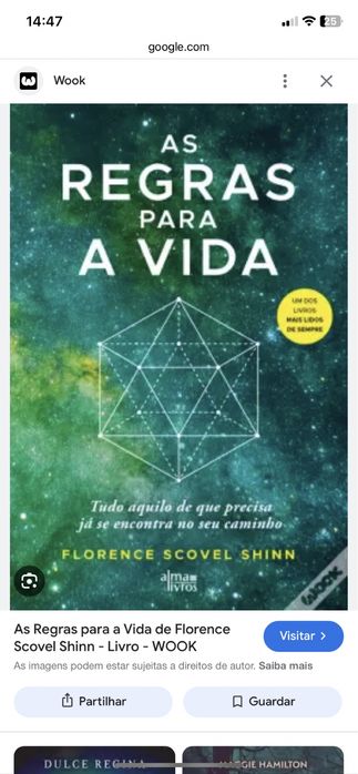 LIVRO AS REGRAS PARA A VIDA NOVO